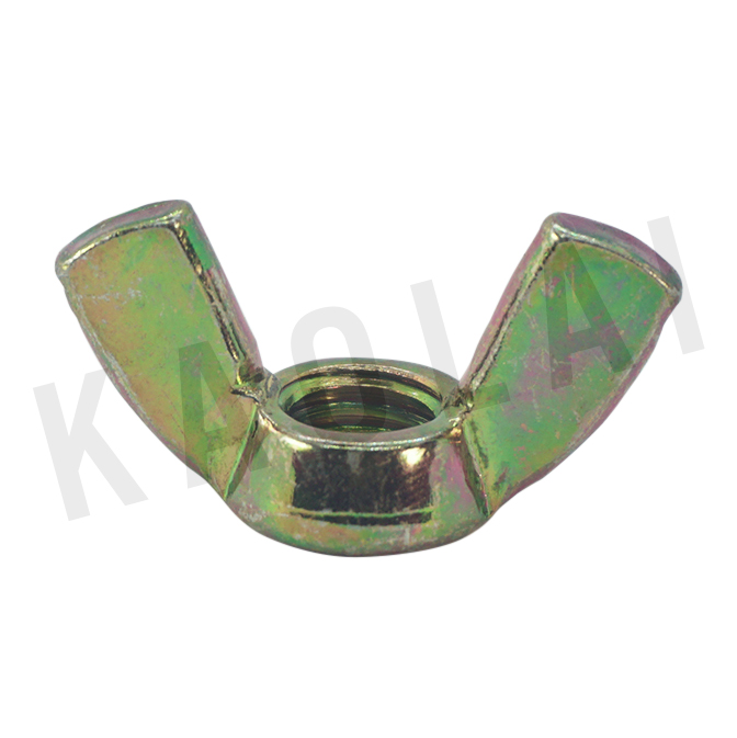 低碳鋼五彩蝶型螺栓